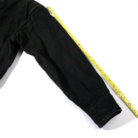 VINTAGE 80's Members Only Classic Aviator Military Bomber Jacket Mens 1X Black - Picture 5 of 12